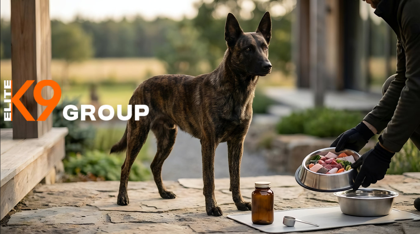 Nutrition for working dogs guide