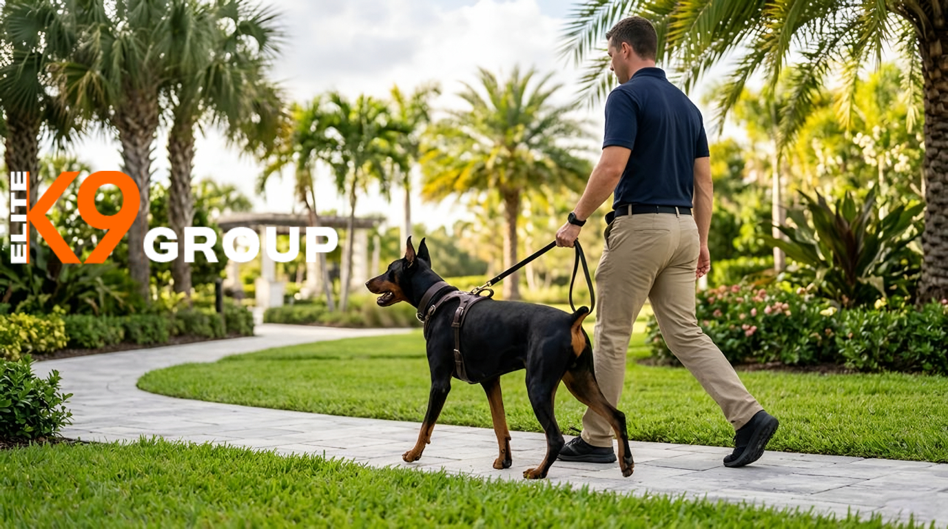 Professional dog training in Florida including service dog training and dog trainer classes.