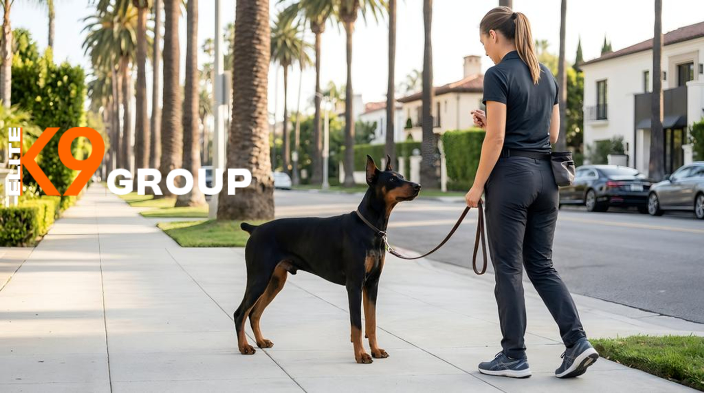 Professional dog training including service dog training and dog trainer services